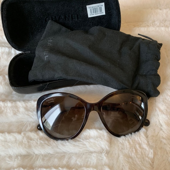 Chanel Black/Brown C1550/S2 Sunglasses main image 8